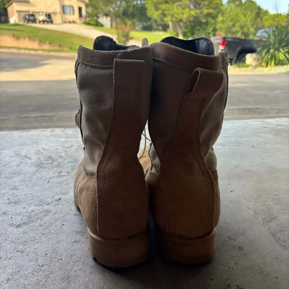 Belleville Gore-Tex Desert Tan Military Combat Boots 11W